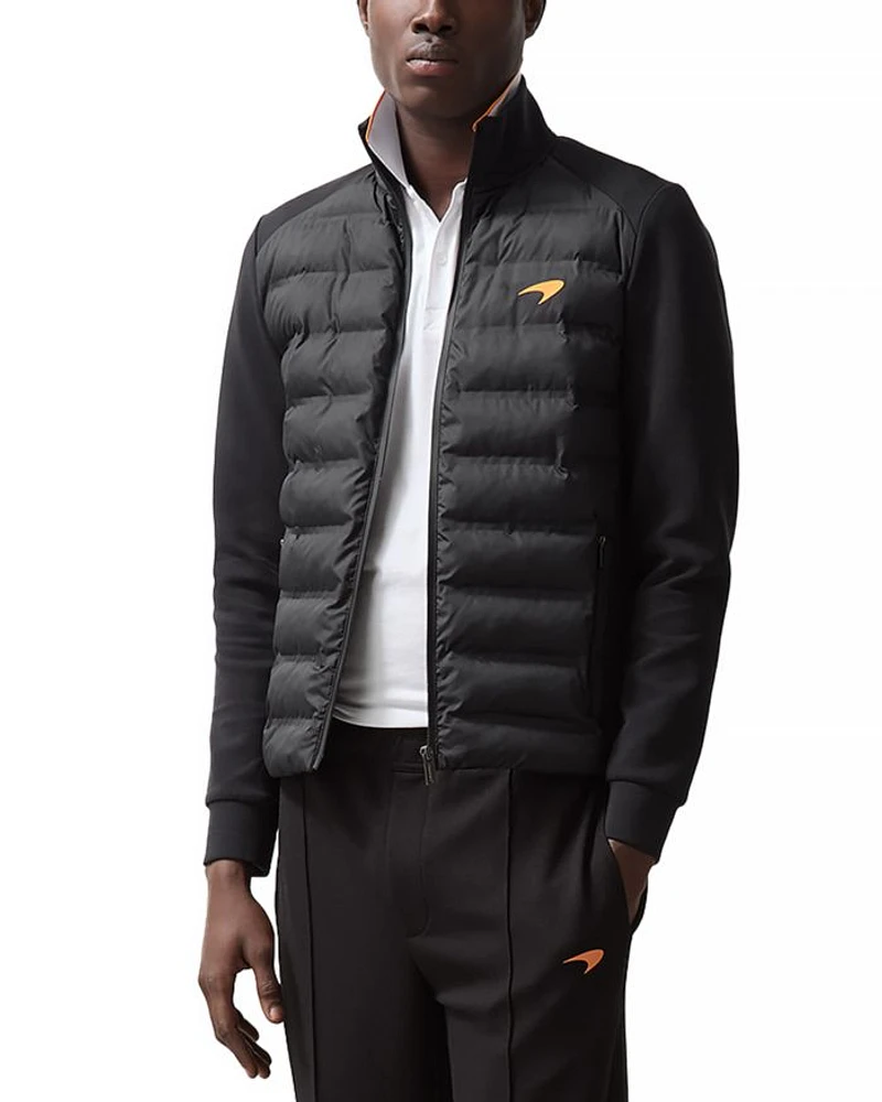 x McLaren Speedmark Regular Fit Mayer Quilted Hybrid Jacket