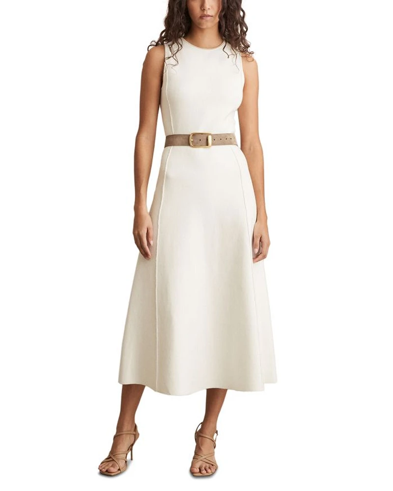 Petites Nilo Seam Detail Knit Dress