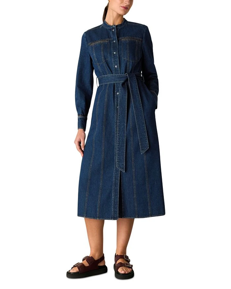 Myra Denim Midi Dress