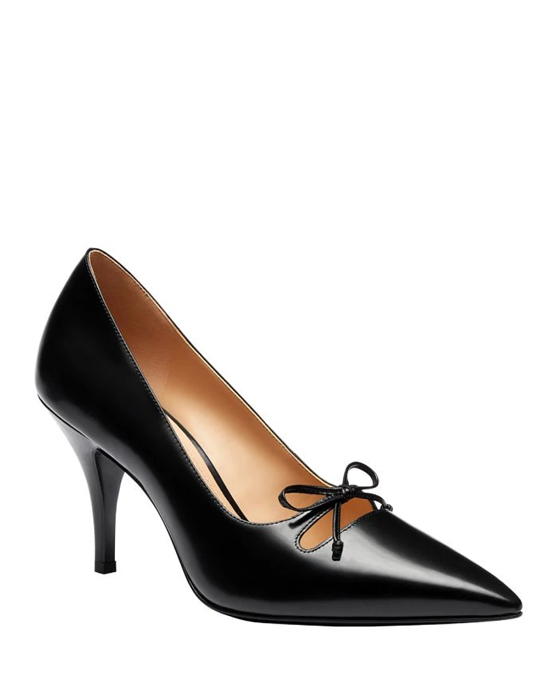 Women's Runway Leather Pumps
