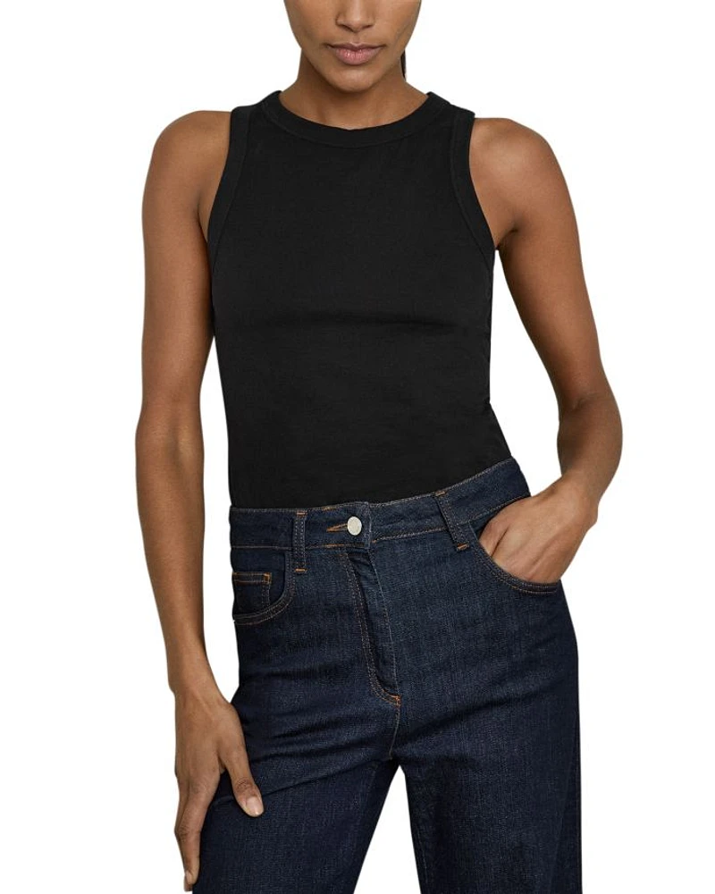 Racerback Crewneck Tank