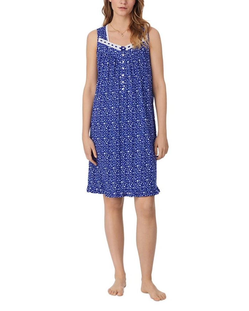 Dainty Sleeveless Short Chemise