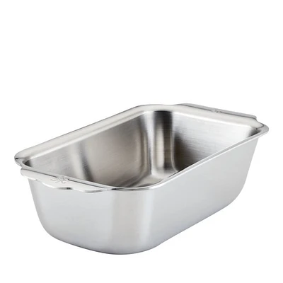 OvenBond® 9" x 5" Tri-ply Clad Stainless Steel 1lbs. Loaf Pan