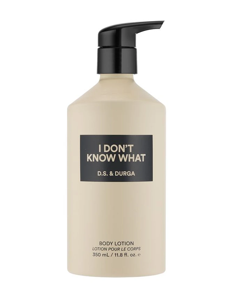 I Don't Know What Body Lotion 11.8 oz.