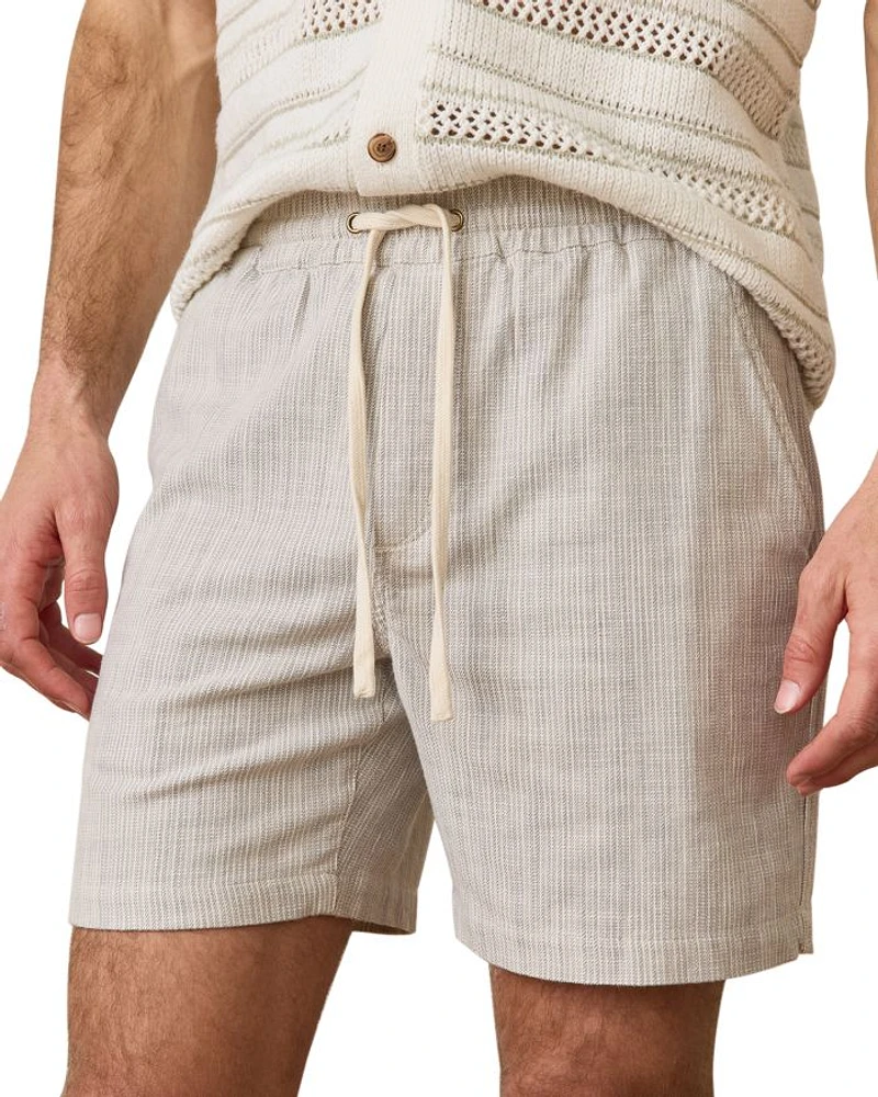 Striped 6" Saturday Beach Shorts