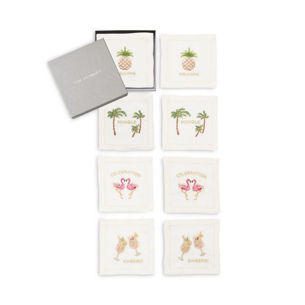 Mingle Cocktail Napkins, Set of 8