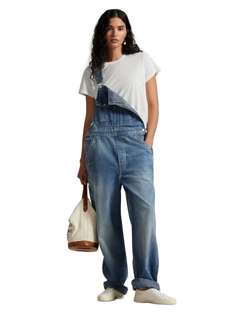 Denim Overalls