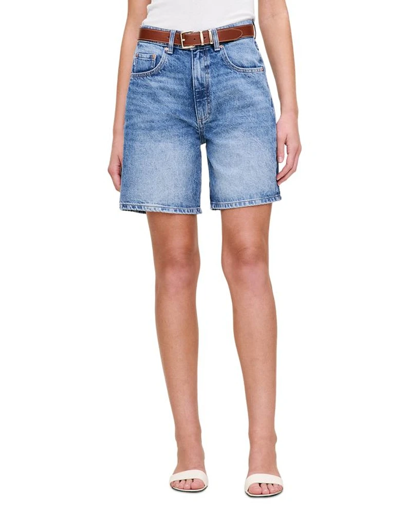 Taylor High Rise Denim Shorts