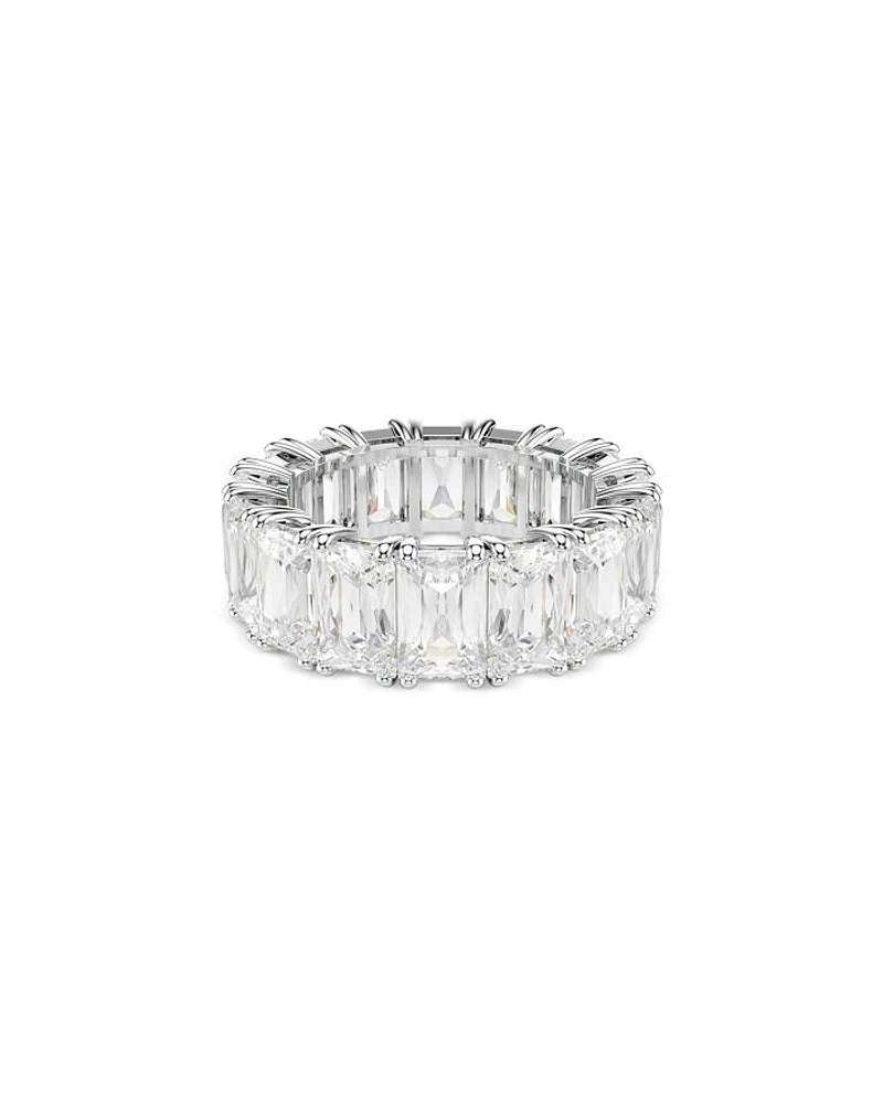 Matrix Crystal Eternity Band Ring
