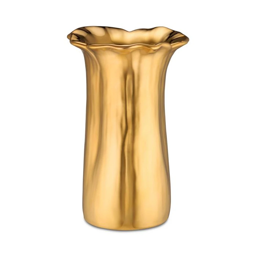 Valera Small Vase, Gold