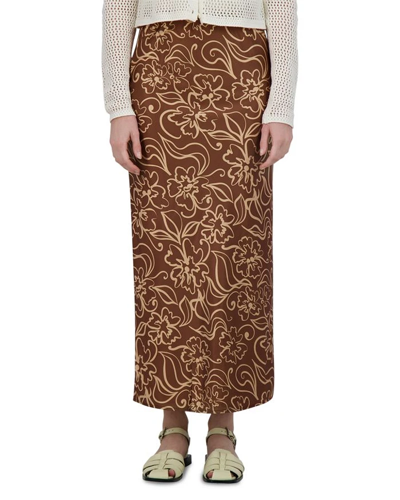 Satin Slip Skirt