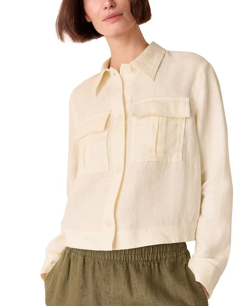 Abby Linen Casual Jacket