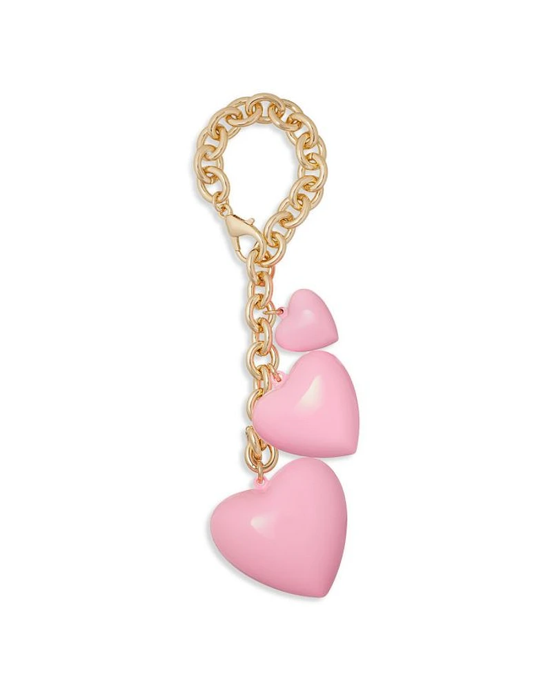 Puffy Heart Bag Charm
