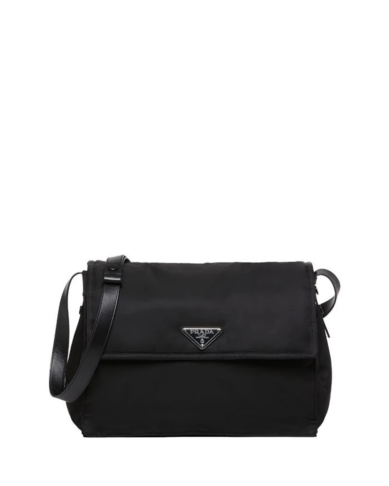 Traveller Re-Nylon Large Padded Shoulder Bag