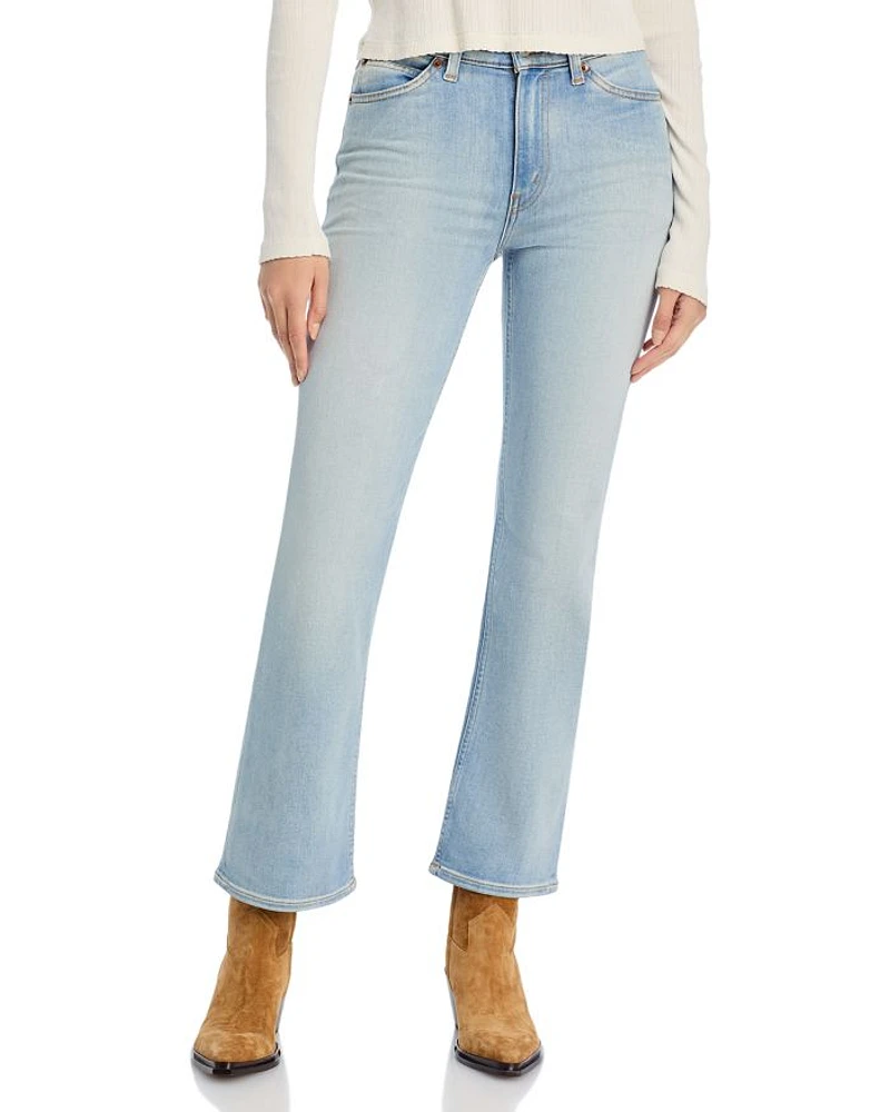 70s High Rise Ankle Bootcut Jeans Cielito