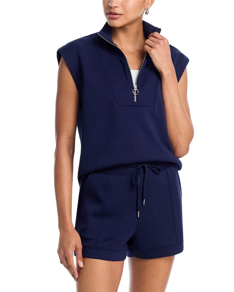 Quarter Zip Pullover Top - Exclusive