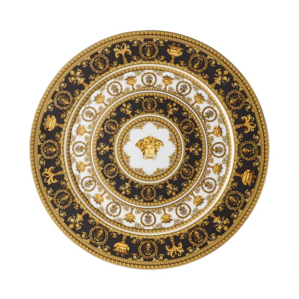 I Love Baroque Noir Limited Edition Service Plate