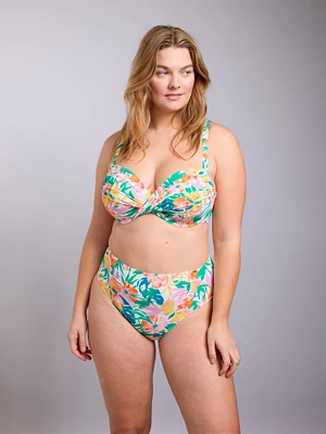 Capri High Waist Tai Bikini Bottom