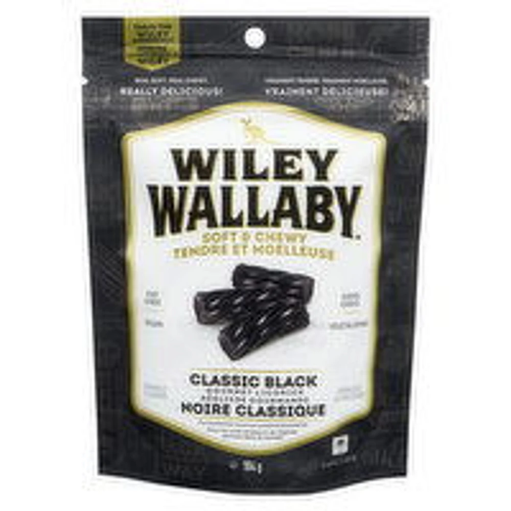 Wiley Wallaby - Wiley Wallaby Black Licorice, 184 Gram