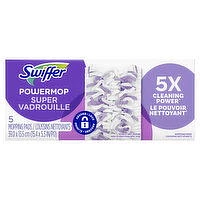Swiffer - Power Mop Super Mopping Pads, 5 Each