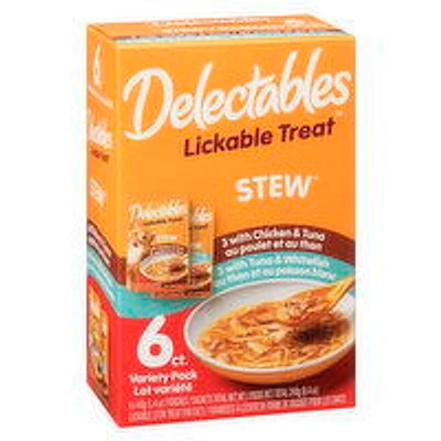 Delectables - Lickable Stew Variety Pack, 240 Gram
