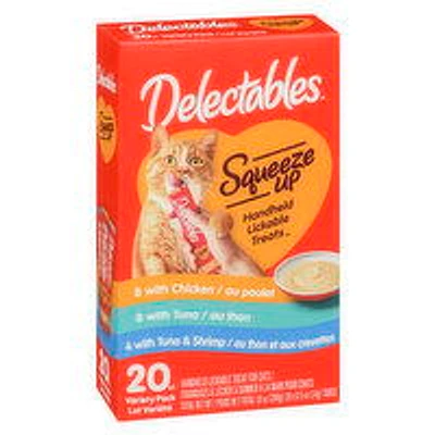 Hartz - Hartz Delectables Sq Ups Vrty Pk Cat Tr, 20 Each