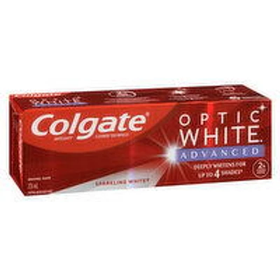 Colgate - Optic White Advanced Toothpaste, 73 Millilitre