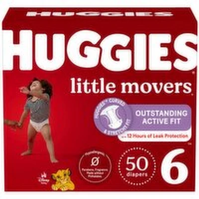 Huggies - Little Mover Dpr S6 50 Giga, 50 Each