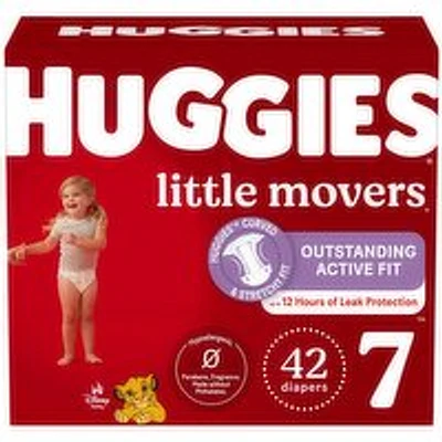 Huggies - Huggies Little Mover Diapers Giga Sz7, 42 Each