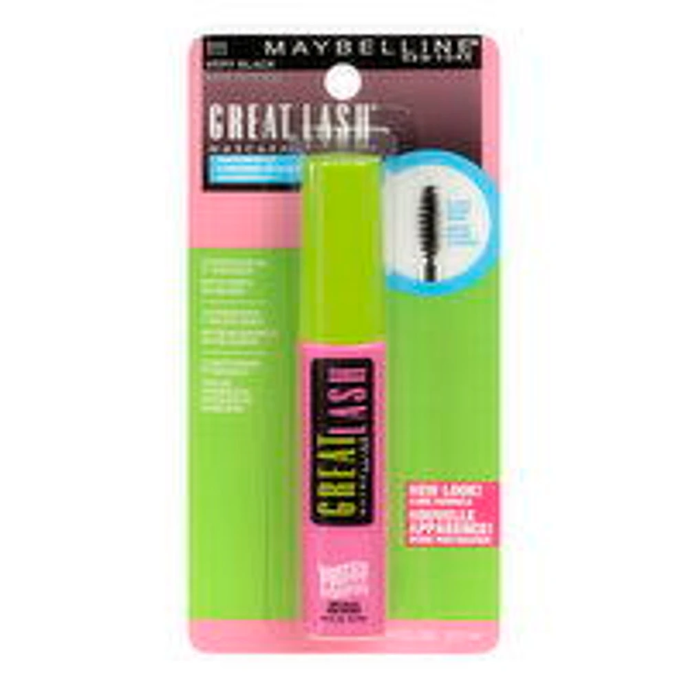 Maybelline - Great Lash Classic Volume Mascara - Very Black, 1 Each