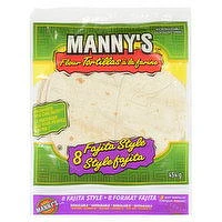 Manny's - Flour Fajitas, 454 Gram