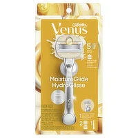 Venus - Moisture Glide 2Up with  Argan Oil Razor, 1 Each