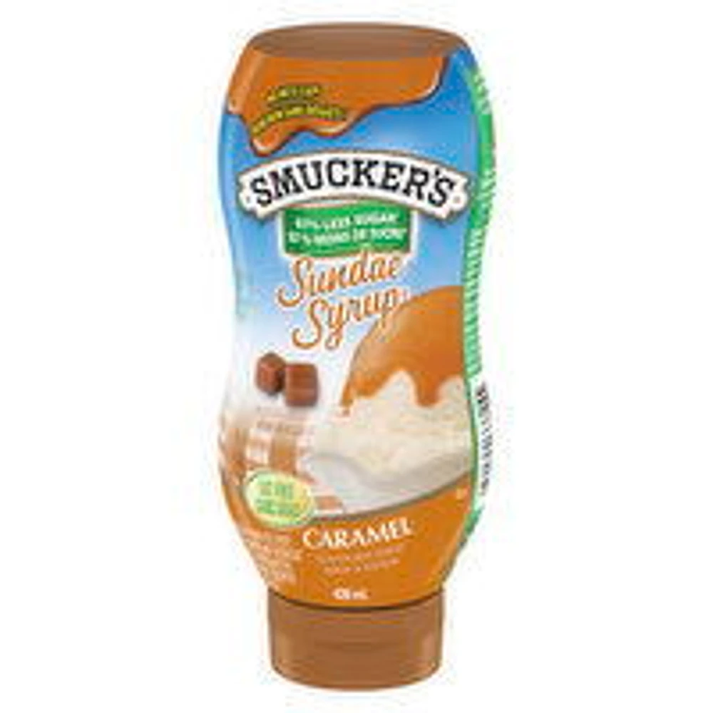 Smucker's - SMUCKERS CARAMEL NSA SUNDAE SYRUP, 428 Millilitre