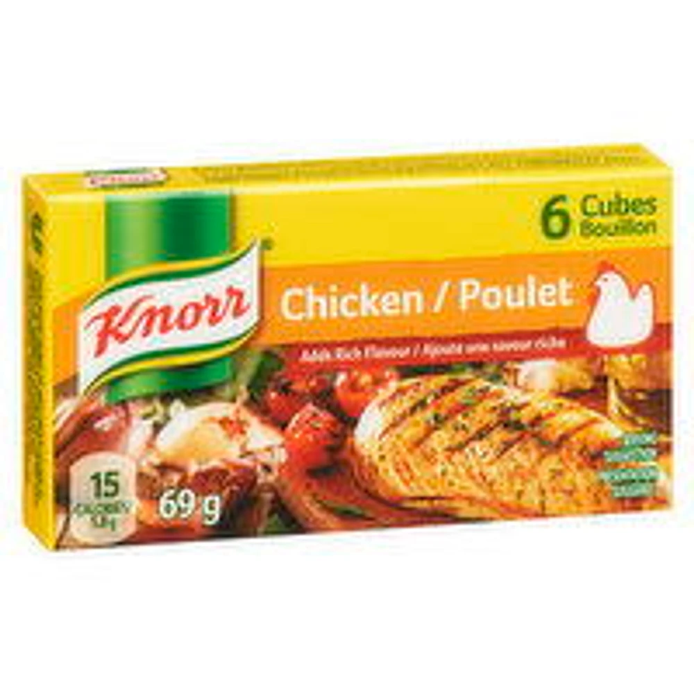 Knorr - Knorr Swiss Clear Chckn Blln Cubes, 6 Each