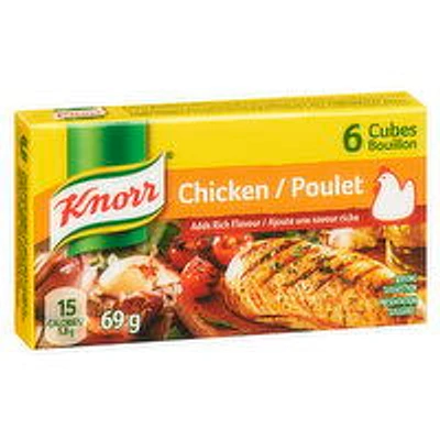 Knorr - Knorr Swiss Clear Chckn Blln Cubes, 6 Each