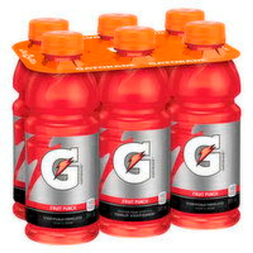 Gatorade - G Perform Fruit Punch Sports Drink, 591 mL, 6 Each