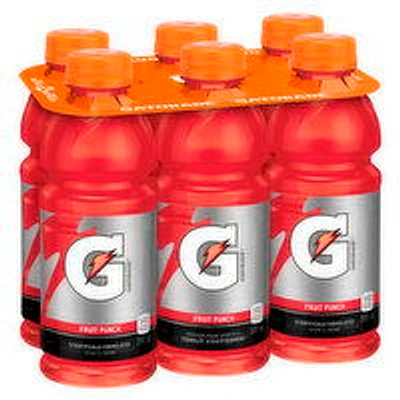 Gatorade - G Perform Fruit Punch Sports Drink, 591 mL, 6 Each