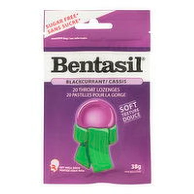 Bentasil - Lozenges - Blackcurrant, 20 Each