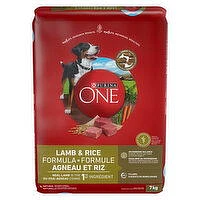 Purina - One Lamb & Rice Formula, Dry Dog Food, 7 Kilogram