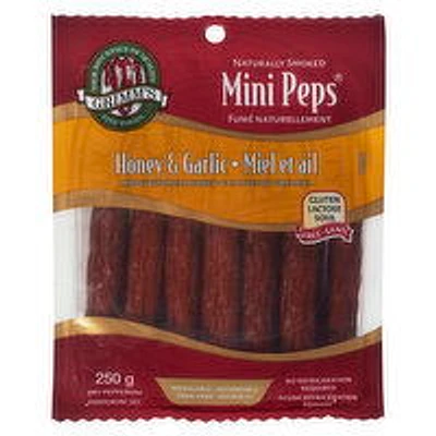 GRIMMS - Mini Peps, Honey & Garlic, 250 Gram