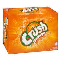 Crush - Orange Soft Drink, 12 Each