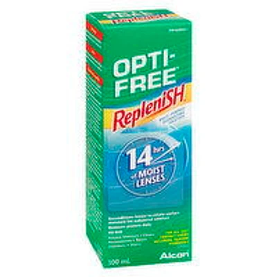 Opti Free - Replenish Multi Purpose Contact Lens Solution, 300 Millilitre