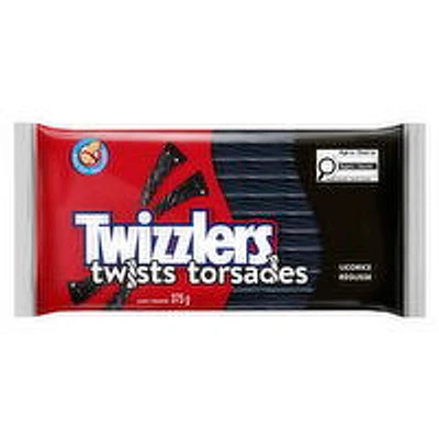 Twizzlers - Licorice Black, 375 Gram