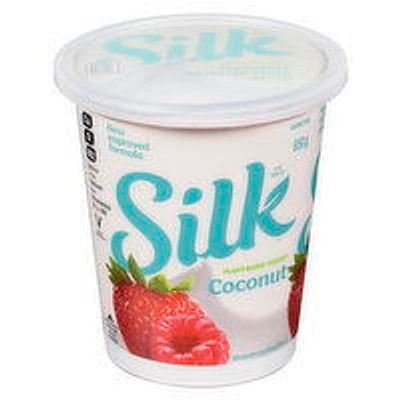 Silk - Plant-Based Coconut Yogurt - Strawberry Raspberry, 650 Gram