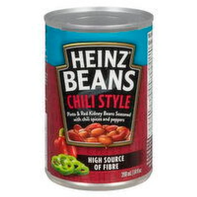 HEINZ - Chili Style Pinto & Red Kidney Beans, 398 Millilitre