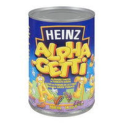 HEINZ - Alpha-ghetti Pasta in Tomato Sauce, 398 Millilitre