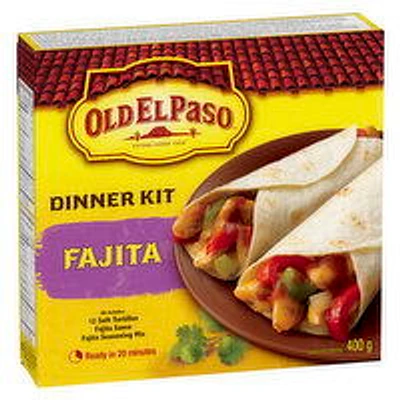 Old El Paso - OLD EL PASO Fajita Dinner Kit, 400 Gram
