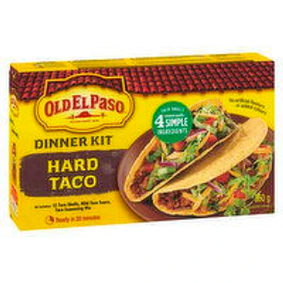 Old El Paso - OLD EL PASO Hard Taco Dinner Kit, 250 Gram