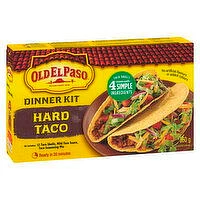 Old El Paso - OLD EL PASO Hard Taco Dinner Kit, 250 Gram