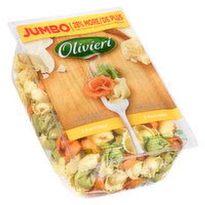 Olivieri - Pasta, Three Cheese Tortellini Rainbow, 900 Gram